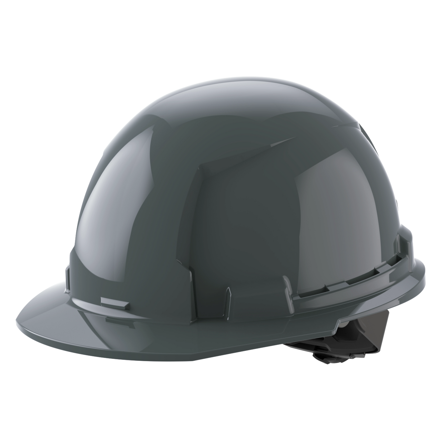 Milwaukee 48-73-1114, BOLT™ Gray Front Brim Hard Hat w/4pt Ratcheting Suspension (USA) - Type 1, Class E