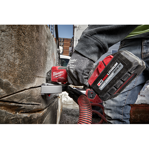 Milwaukee 2880-22 (5.0), M18 FUEL Brushless Cordless 4-1/2" / 5" Grinder Paddle Switch, No-Lock Kit