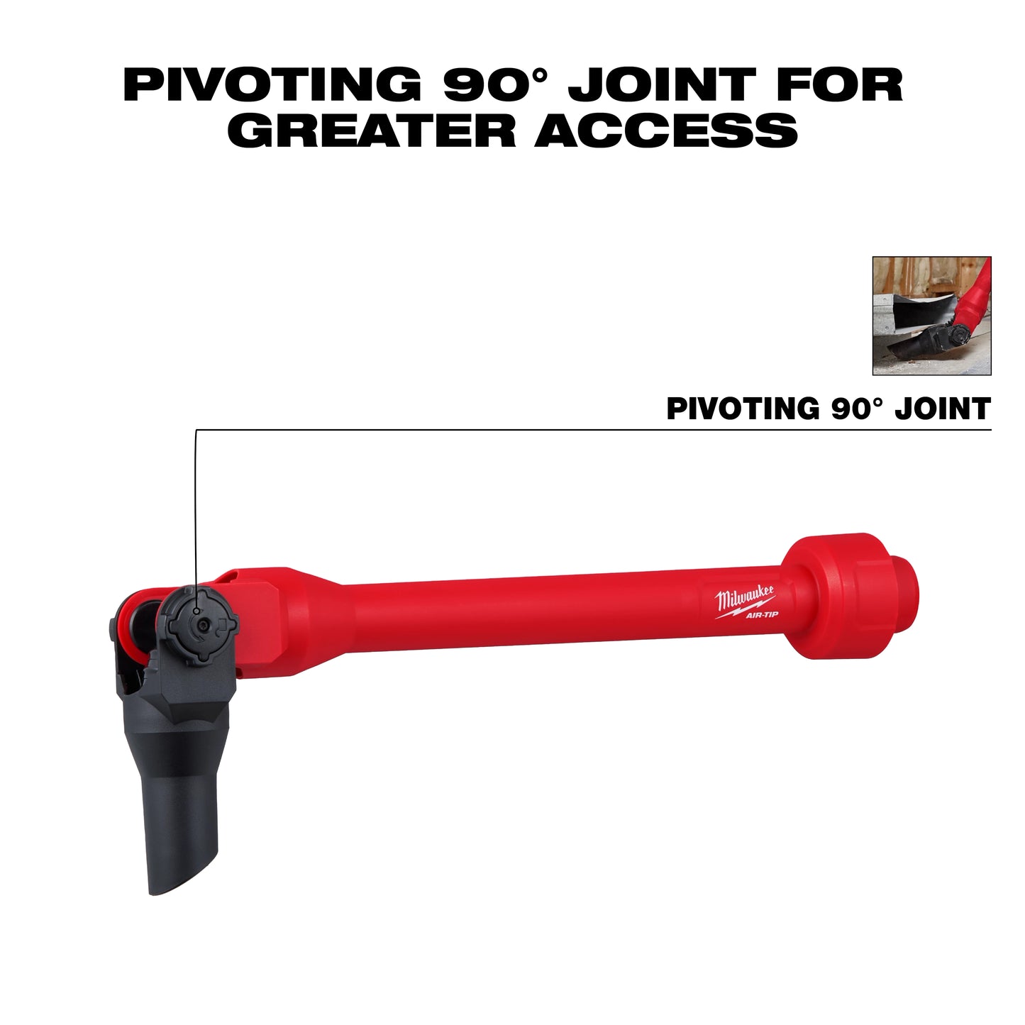 Milwaukee 49-90-2031, AIR-TIP™ Pivoting Extension Wand
