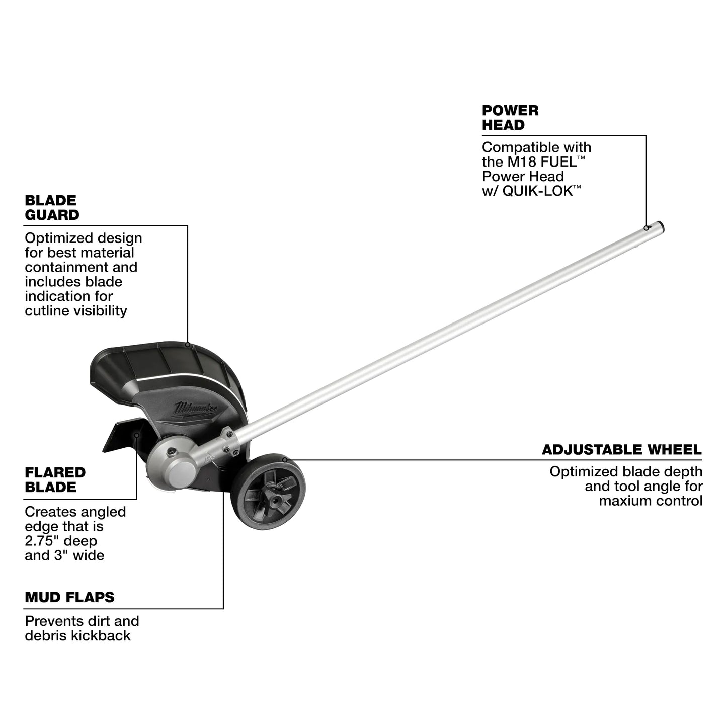 Milwaukee 49-16-2795, M18 FUEL™ QUIK-LOK™ Bed Redefiner Attachment