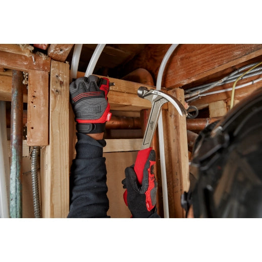 Milwaukee 48-22-9018, 16oz Smooth Face Hybrid Claw Hammer
