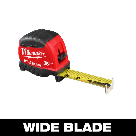 Milwaukee 48-22-1235, 35ft Wide Blade Tape Measure