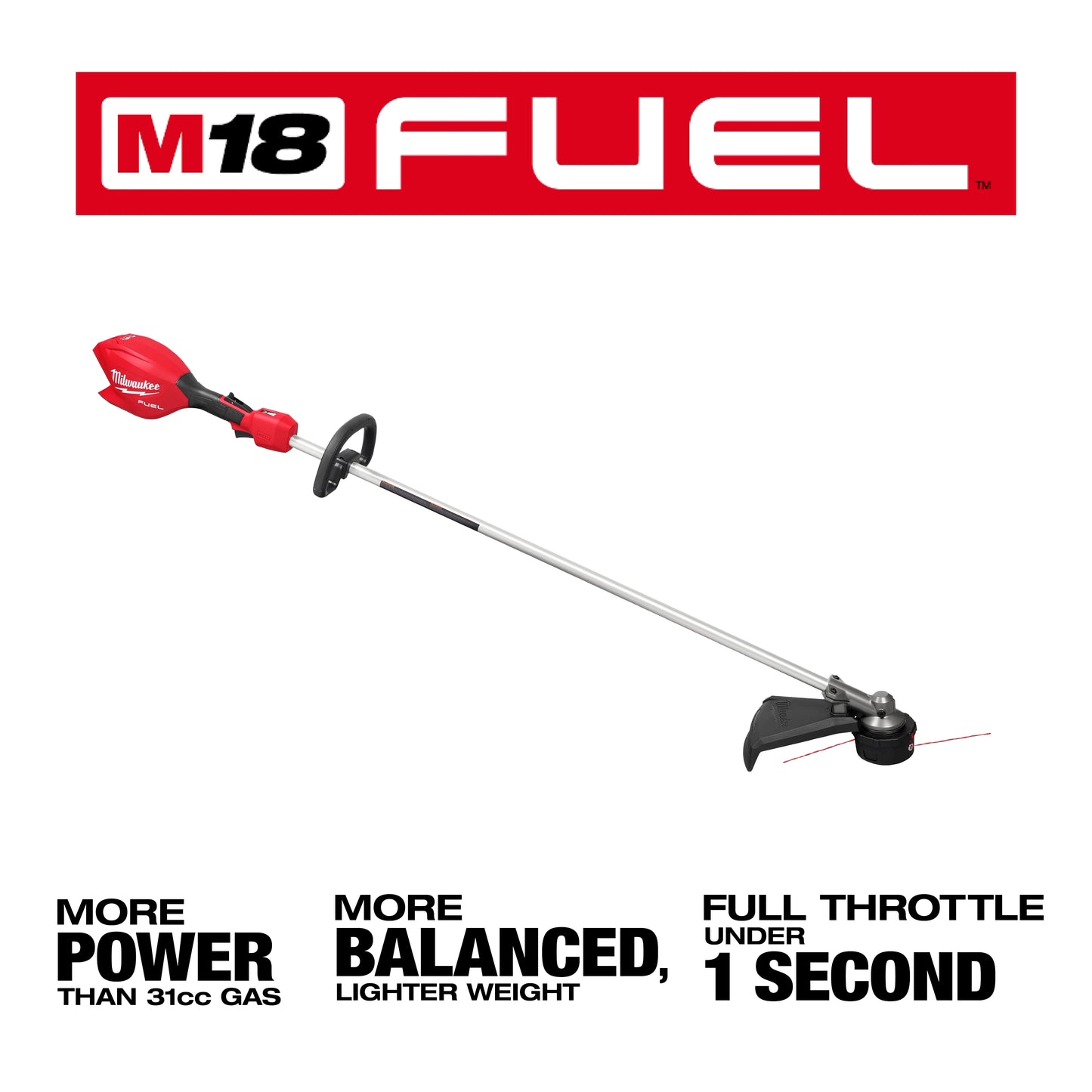 Milwaukee 3046-20, M18 FUEL™ 16" String Trimmer (Tool Only)