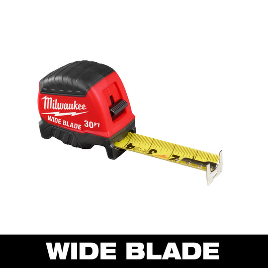 Milwaukee 48-22-1230, 30ft Wide Blade Tape Measure