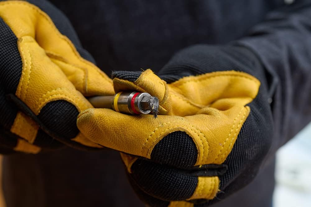 Malco MSH4XLC2, C-RHEX® Building Construction Series Cleanable, Reversible Magnetic Hex Driver (1/4" & 5/16") 12"