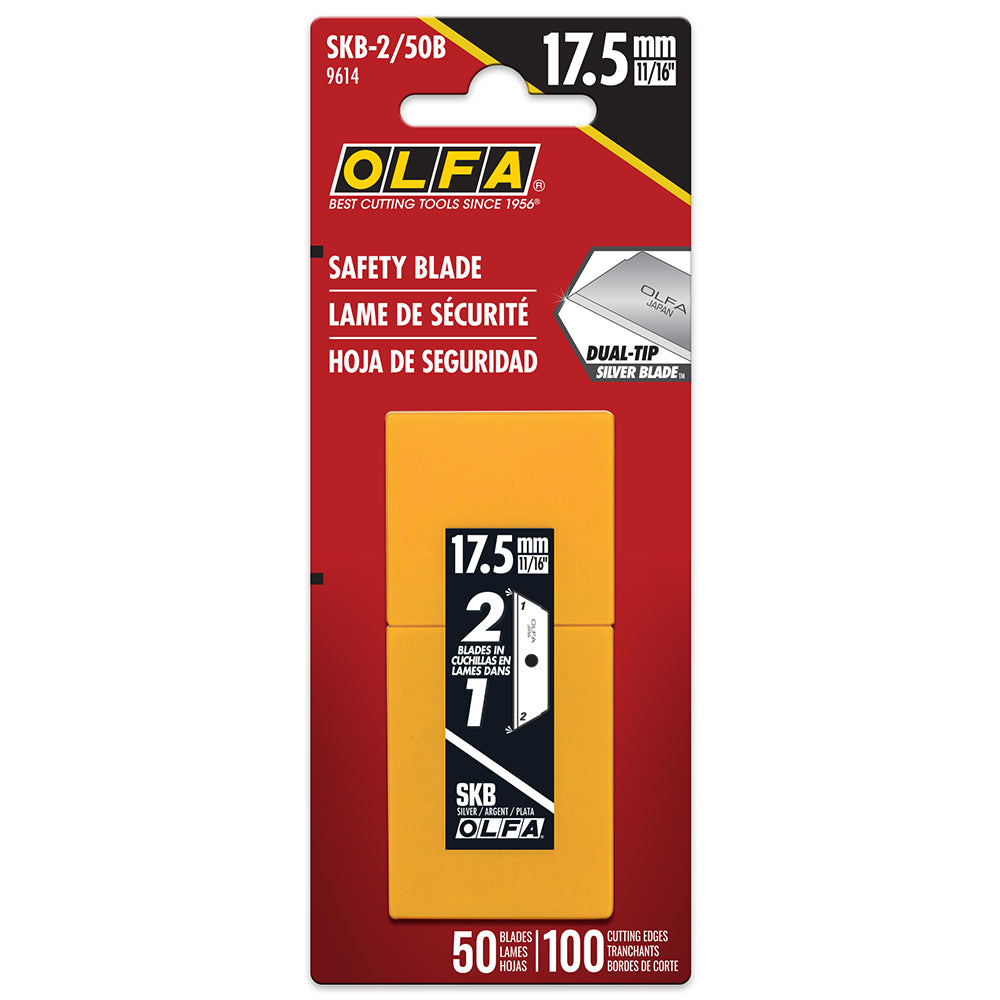 OLFA 9614, Trapezoid Blades - 50pk (SKB-2/50B)