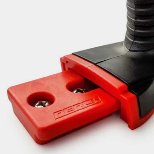 Perch TH-MIL-RED-P3, Red Tool Holder for Milwaukee M18 Tools (3/pkg)