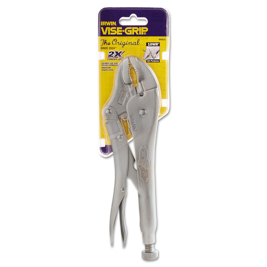 Irwin 502L3, Vise-Grip 10" Original Curved Jaw Pliers (10WR)