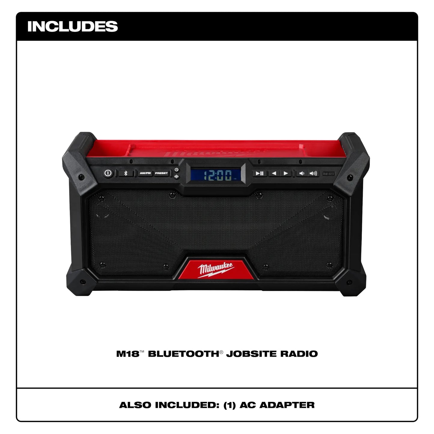 Milwaukee 2952-20, M18 Jobsite Radio