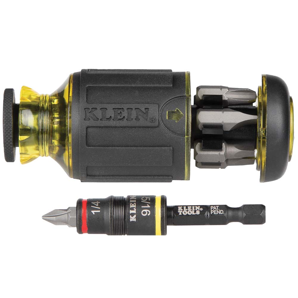 Klein Tools 32931, 3-in-1 Impact Rated Flip Socket Set