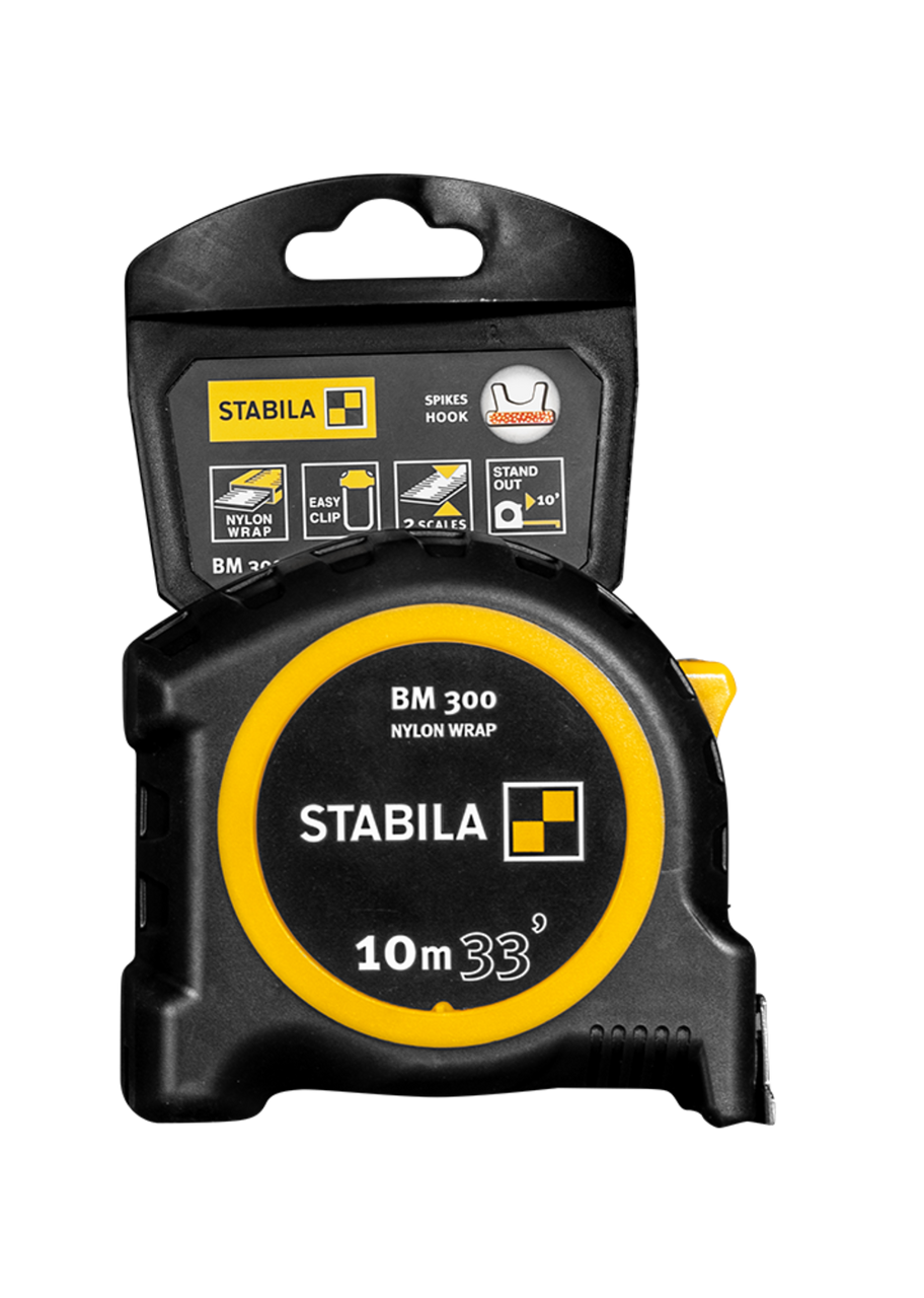 Stabila 30633, BM 300 Pocket Tape 33'/10m