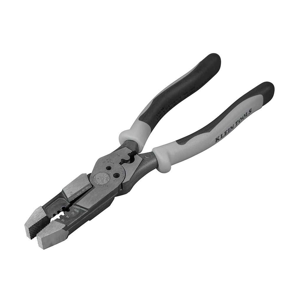 Klein Tools J215-8CR, Hybrid Pliers with Crimper and Wire Stripper