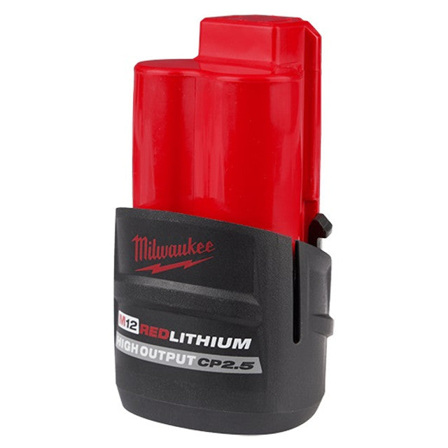 Milwaukee 48-11-2425, M12 REDLITHIUM™ HIGH OUTPUT™ CP2.5 Battery Pack