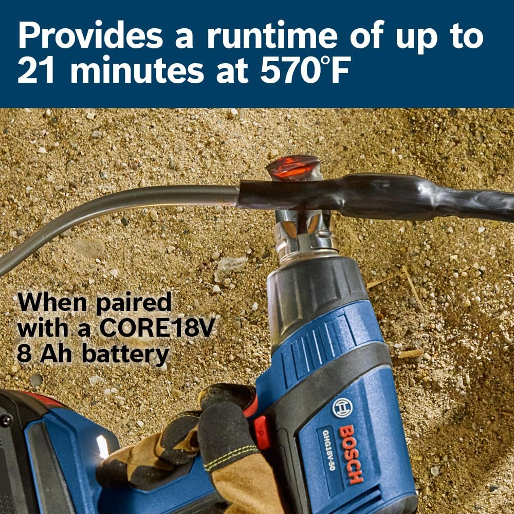 BOSCH GHG18V-50N, 18V Heat Gun (Bare Tool)