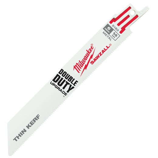 MIlwaukee 48-01-6182, 6'' 14 TPI SAWZALL Blades (50 Pk)