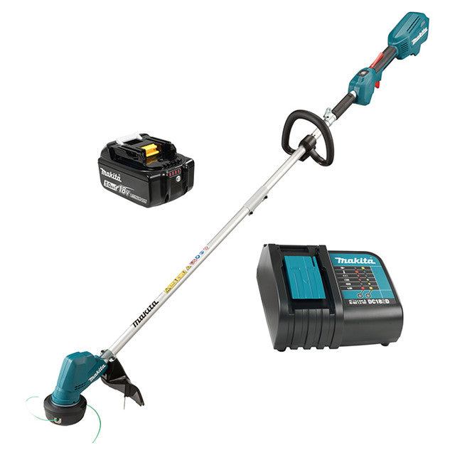 Makita DUR192LST1, 18V LXT Brushless Cordless 13" Line Trimmer Kit w/XPT (5.0Ah)