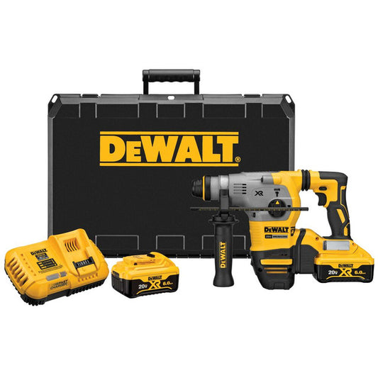 DEWALT DCH293R2,  20V MAX 1-1/8 in. XR Brushless Cordless SDS PLUS L-Shape Rotary Hammer Kit