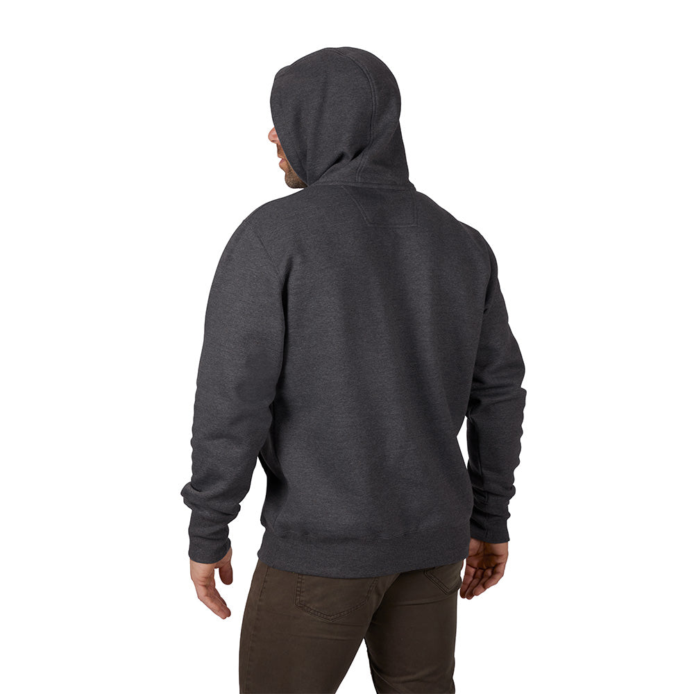 Milwaukee 350G-2X, HD PULLOVER HOODIE - GRAY 2X (Discontinued)