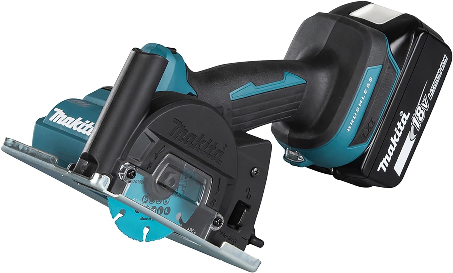 Makita DMC300Z, 18V LXT Brushless Cordless 3" Compact Cut-Off Tool with XPT & AFT (Tool Only)