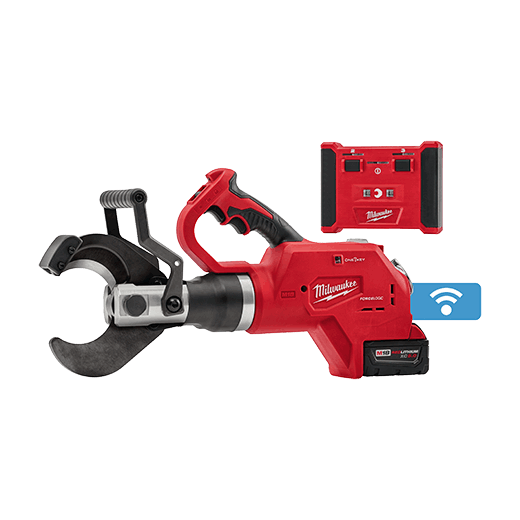 Milwaukee 2776R-21, M18™ FORCE LOGIC™ 3” Underground Cable Cutter w/ Wireless remote