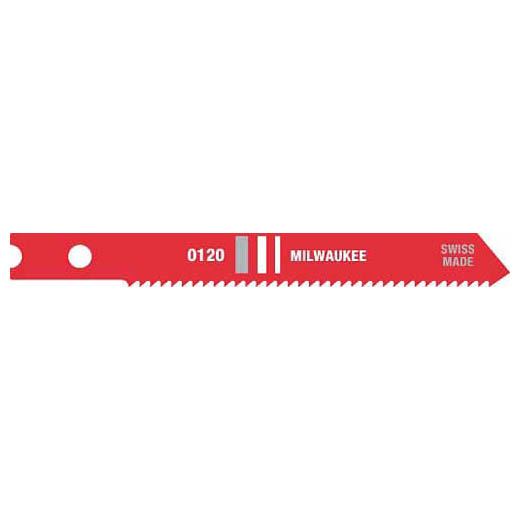 Milwaukee 48-42-0120, 2-3/4" 18 TPI High Speed Steel Jig Saw Blade (5/pkg)