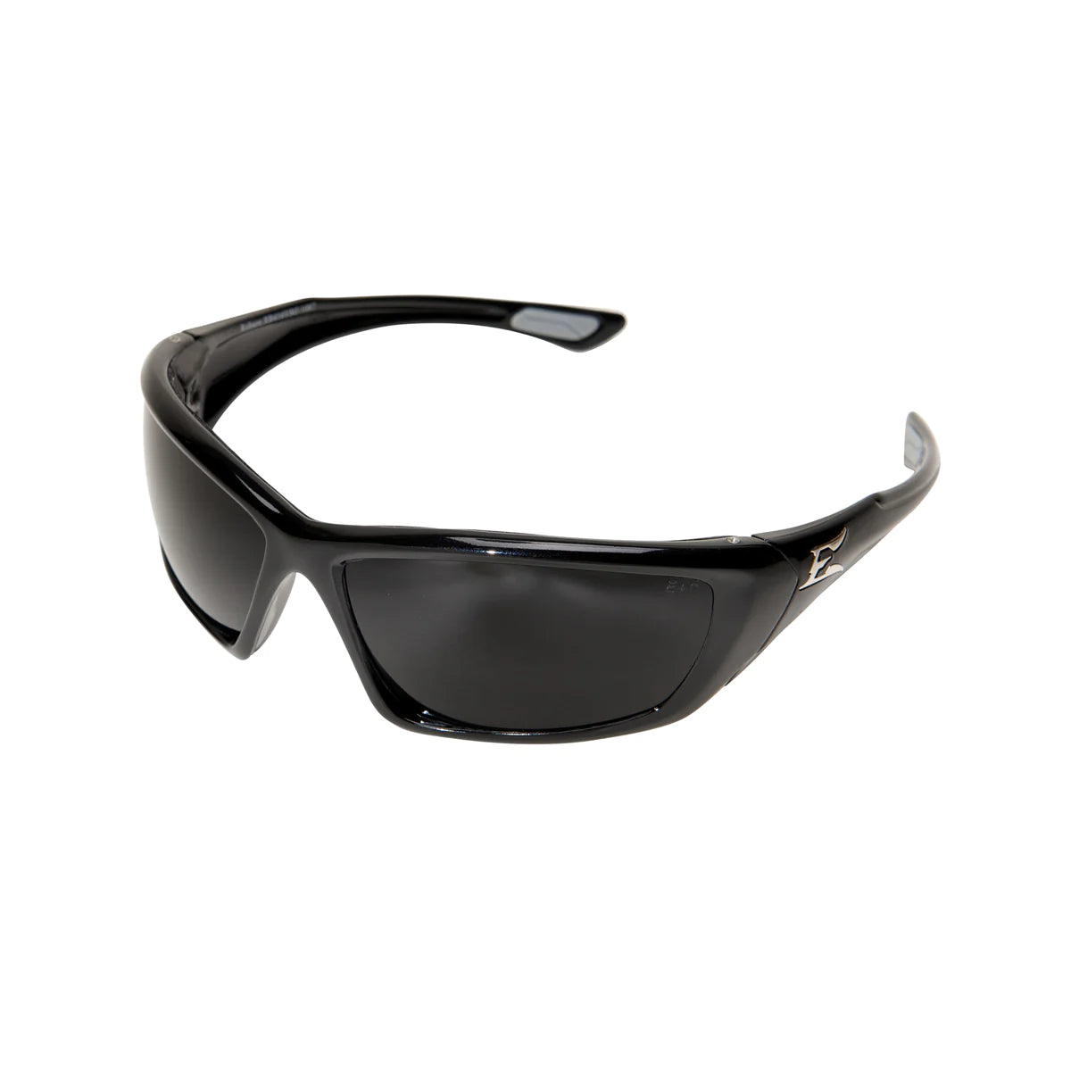 Edge Eyewear TXR416VS, Robson -Safety Glasses Black / Polarized Smoke Vapor Shield Lens