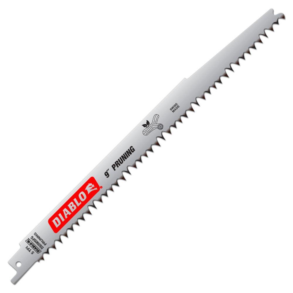 Diablo DS0905FG5C, 9" Fleam Grind Pruning (5/pkg)