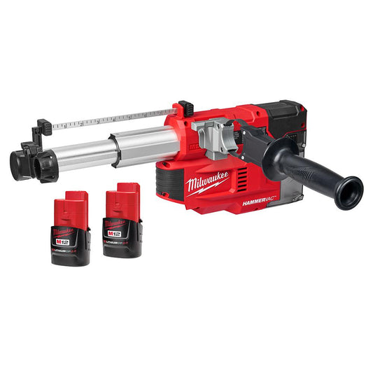 Milwaukee 2509-22, M12 HAMMERVAC Universal Dust Extractor Kit