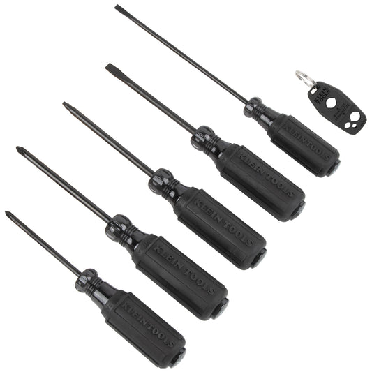 Klein Tools 85446BLK, Blackout Screwdriver Set, 6-Piece