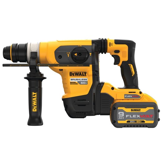 DEWALT DCH416X2, 60V MAX 1-1/4'' SDS Plus Rotary Hammer Kit