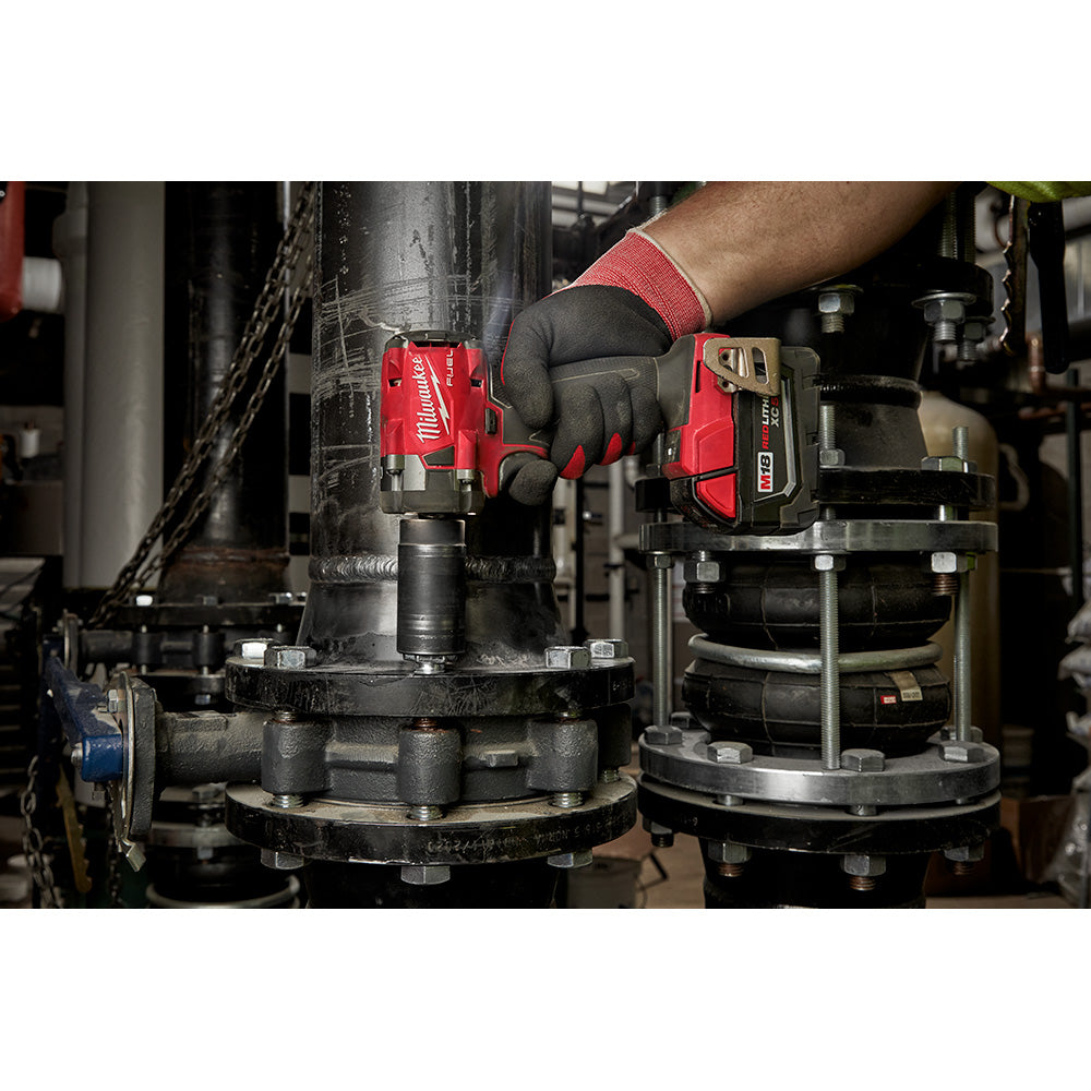 Milwaukee 2855-20, M18 FUEL 1/2" Compact Impact Wrench w/ Friction Ring (Tool Only)