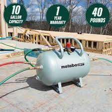 Metabo HPT UA3810ABCM, 10 GALLON RESERVE AIR TANK