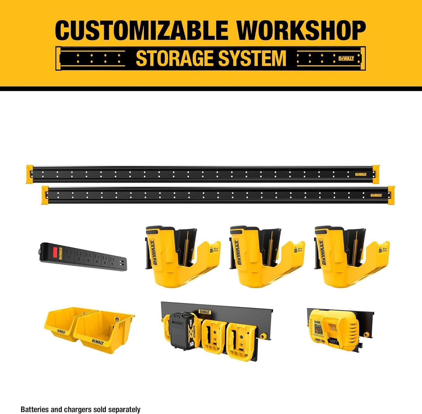 DEWALT DWST82825, POWER TOOL STORAGE KIT
