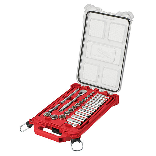 Milwaukee 48-22-9481T, Replacement Tray for 3/8” 28pc Ratchet and Socket Set in PACKOUT (SAE)