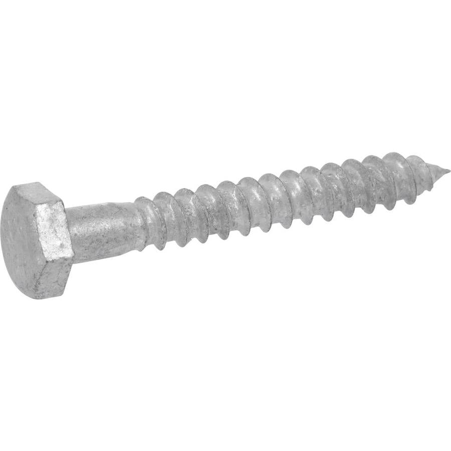 Lag Bolt Hot-Dip Galvanized Steel 3/8" X 2-1/2"