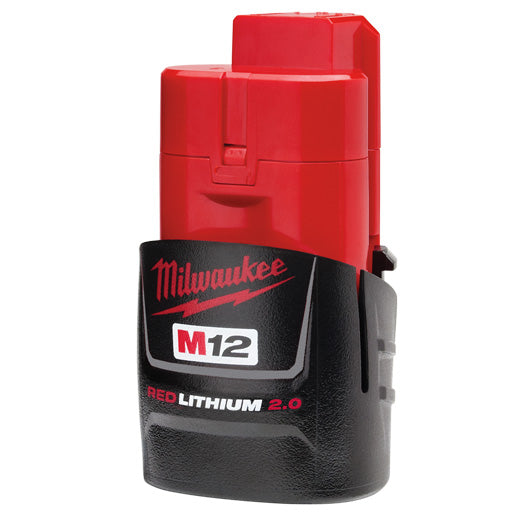 Milwaukee 48-11-2420, M12 REDLITHIUM Compact Battery (2.0 Ah)