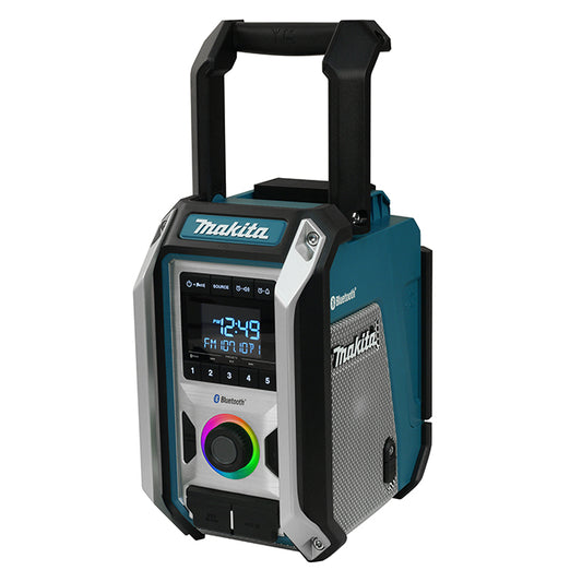 Makita DMR114, 12-18V HQ Sound Jobsite Radio, Bluetooth (Tool Only)