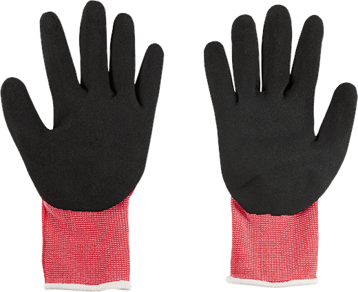 Milwaukee 48-22-8902B, Cut Level 1 Dipped Gloves 12 Pack- Large