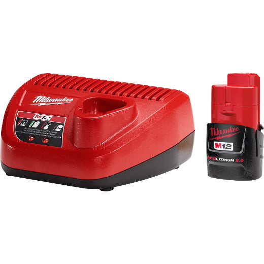 Milwaukee 48-59-2420, M12 2.0 Starter Kit