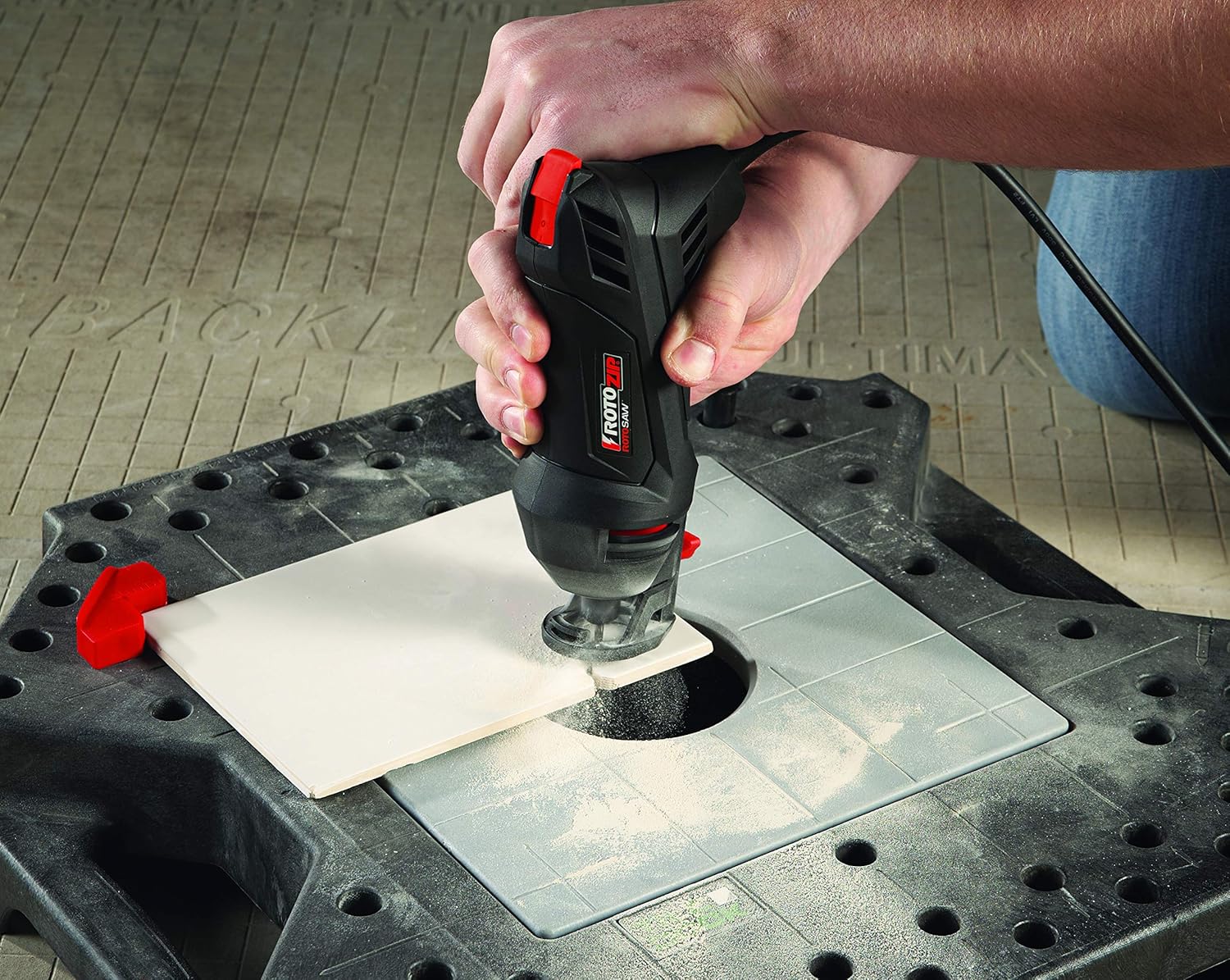 RotoZip SS355-10CAN, RotoSaw 5.5 Amp Corded Spiral Cut-Out Tool
