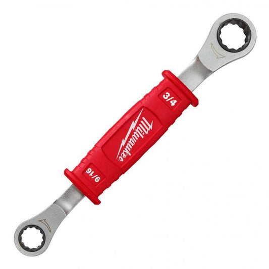 Milwaukee 48-22-9211, Lineman’s 2-in-1 Insulated Ratcheting Box Wrench