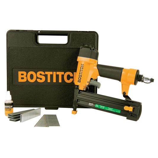 Bostitch SB-2IN1, 2-In-1 Narrow Crown Stapler/18-Gauge Brad Nailer