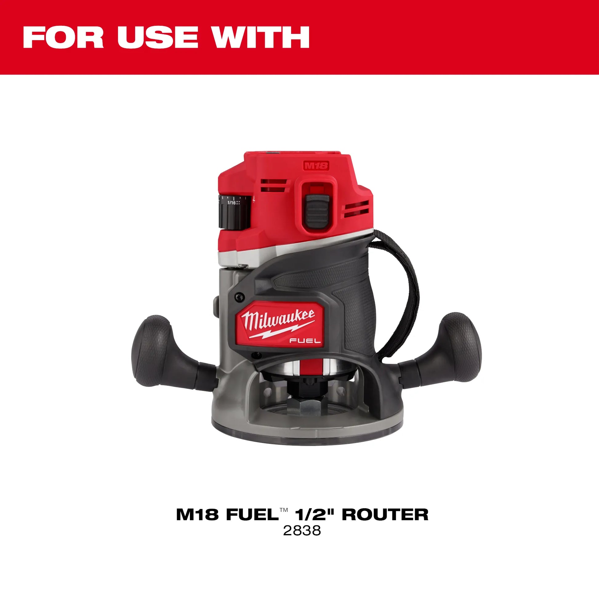 Milwaukee 48-10-2838, Milwaukee 1/2" Router Plunge Base