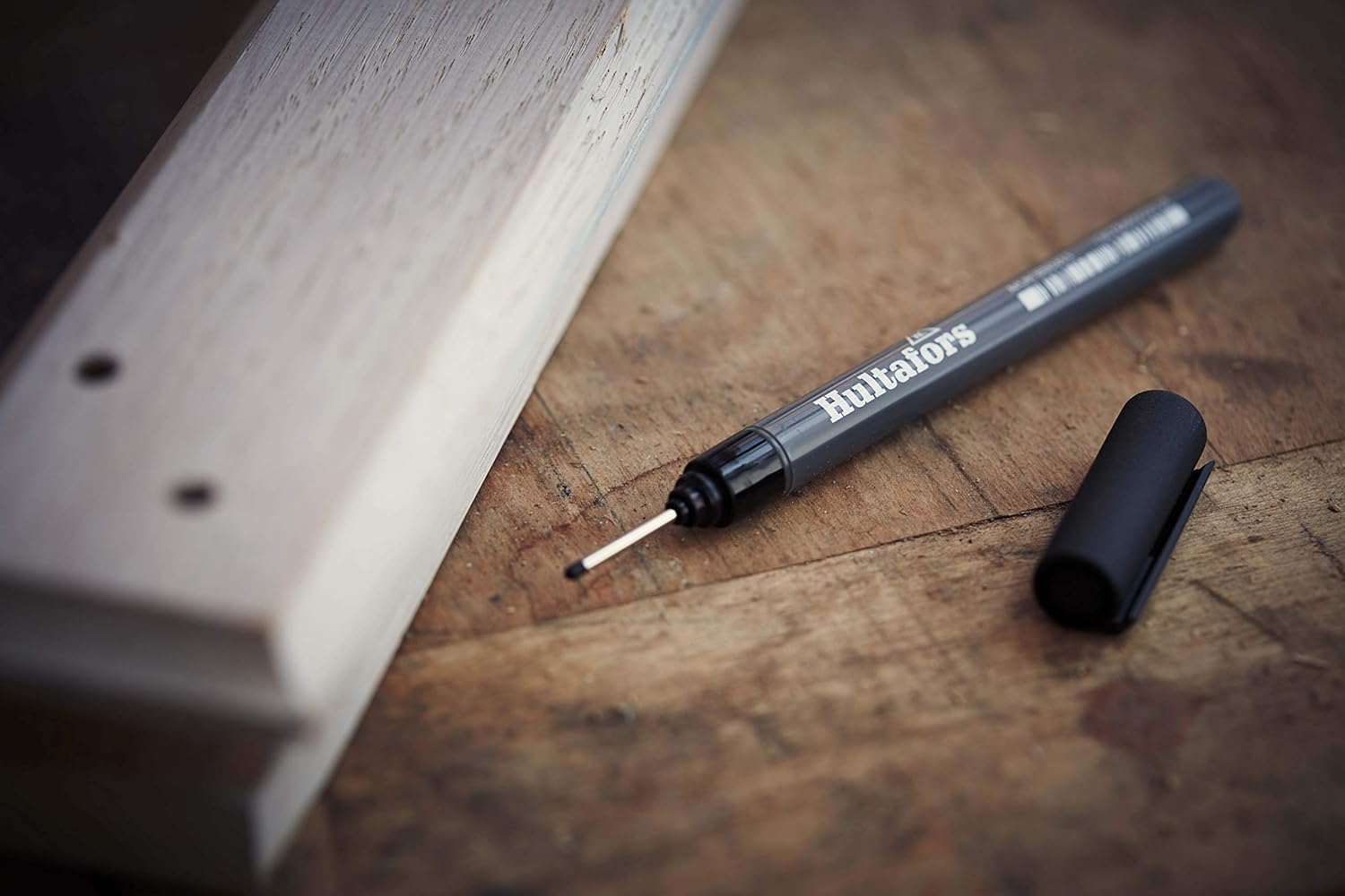 Hultafors 650310, Ink Deep-hole Marker HIDHM Black