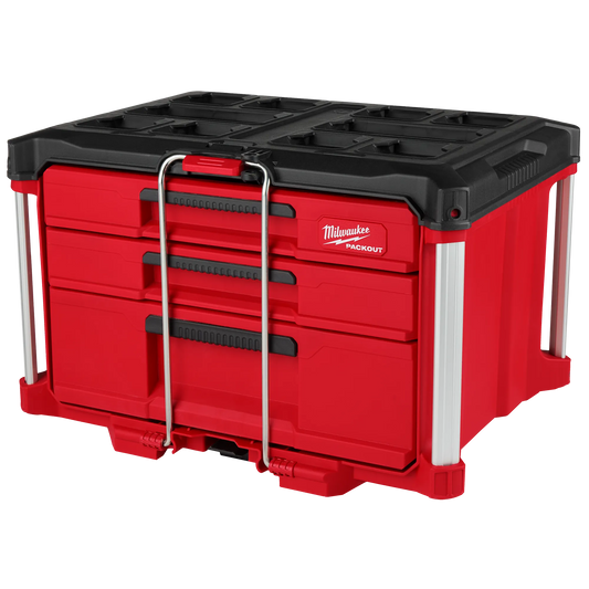 Milwaukee 48-22-8447, PACKOUT™ Multi-Depth 3-Drawer Tool Box