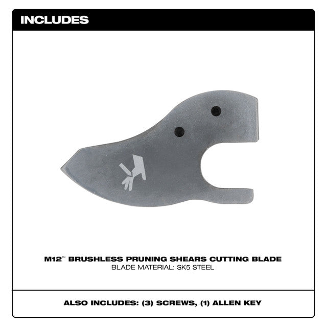 Milwaukee 48-44-2769, M12™ Brushless Pruning Shears Replacement Blade