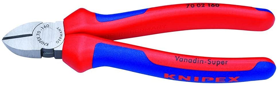 Knipex 70 02 160,  Diagonal Cutters, Multi-Component 6-1/4"