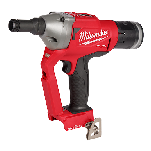 Milwaukee 49-16-2661HT, M18 FUEL™ ¼” Lockbolt Tool w/ ONE-KEY™ Hucktainer® Fastener Adapter