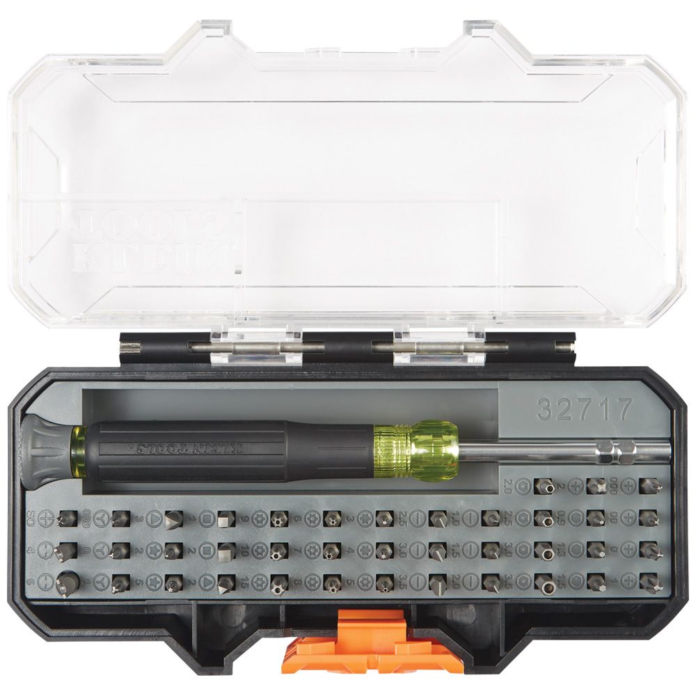 Klein Tools 32717, All-in-1 Precision Screwdriver Set with Case