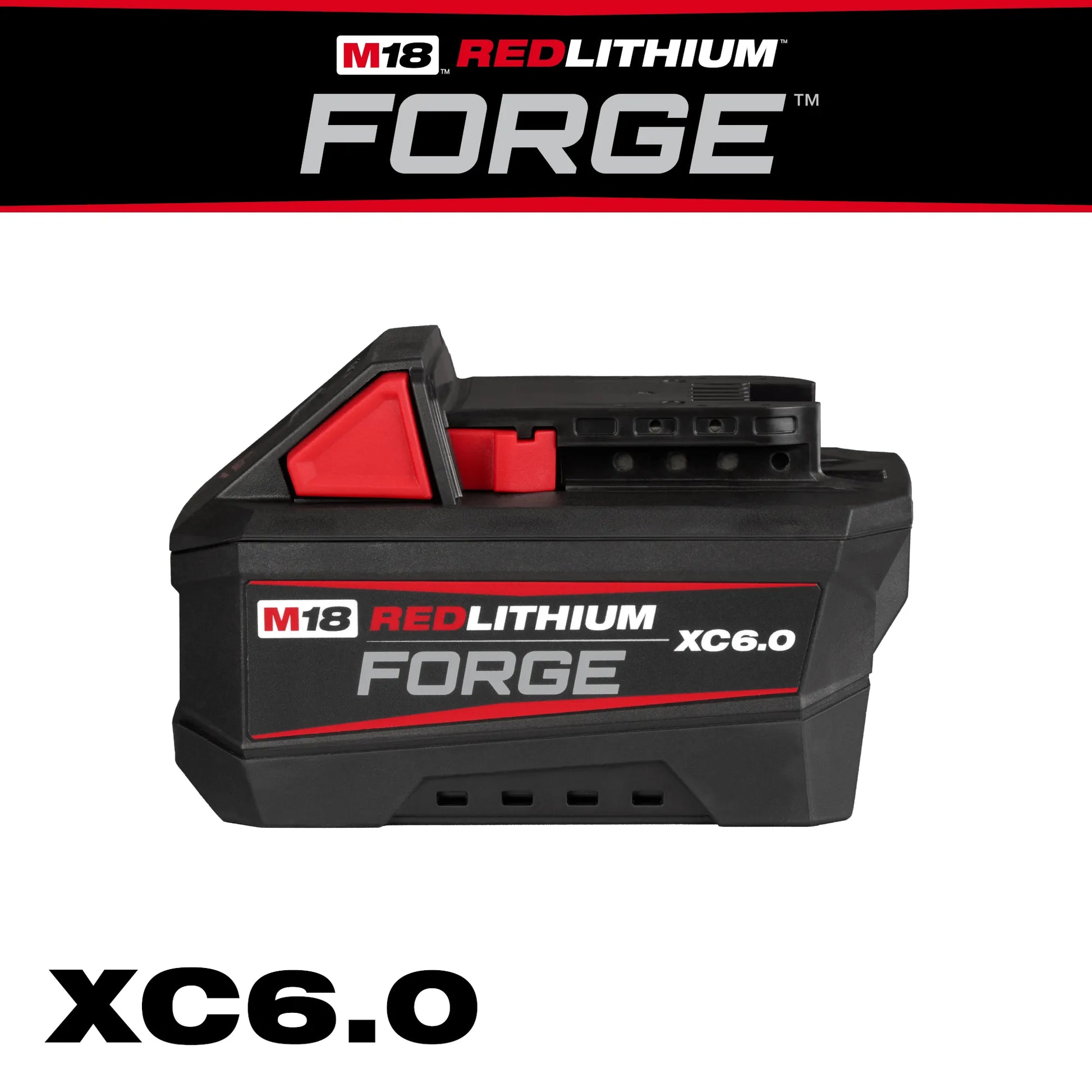 Milwaukee 48-11-1861, M18™ REDLITHIUM™ FORGE™ XC6.0 Battery Pack